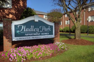 Hadley Park Signage | Apartments in Lowell