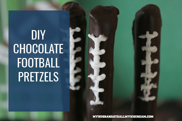 Diy Chocolate Football Pretzels Princeton Properties